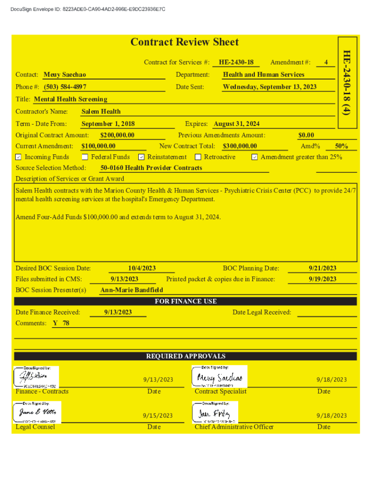 Fillable Online Free Contract Review ChecklistPDF Fax Email Print