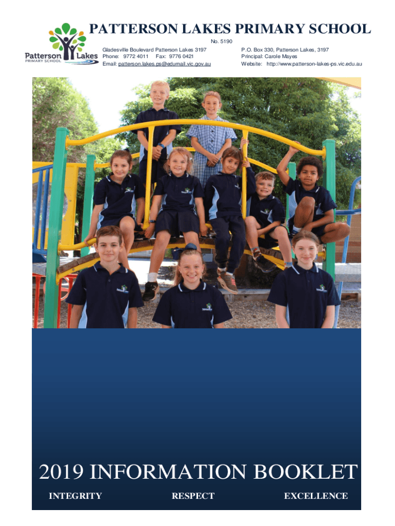 Fillable Online Patterson Lakes Primary School Good Schools Guide Fax