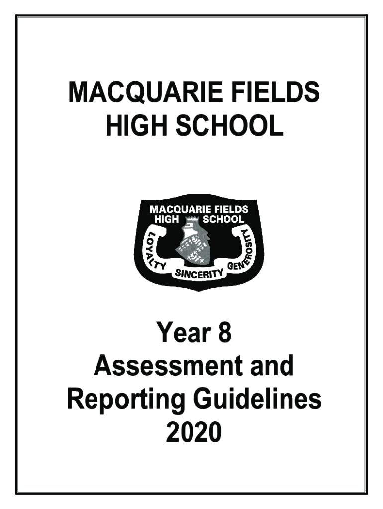 Fillable Online Macquarie Fields High School Home Fax Email Print