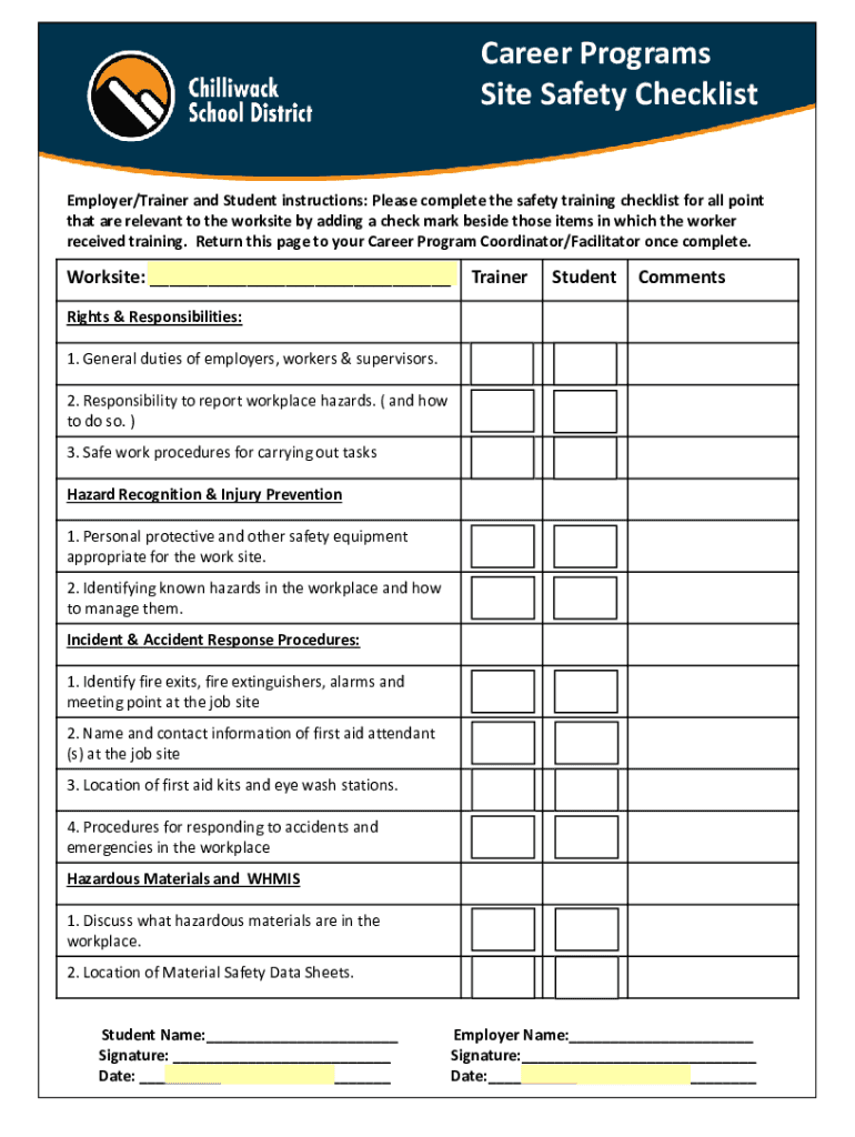 Fillable Online Free OSHA Inspection ChecklistPDF Fax Email Print