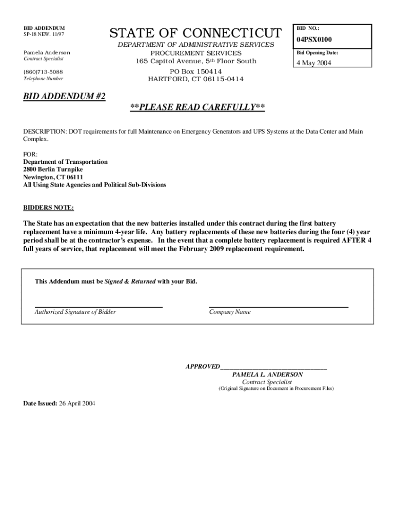 Fillable Online DESCRIPTION DOT requirements for full Maintenance on