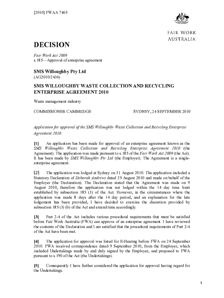 Fillable Online SMS Willoughby Waste Collection and Recycling