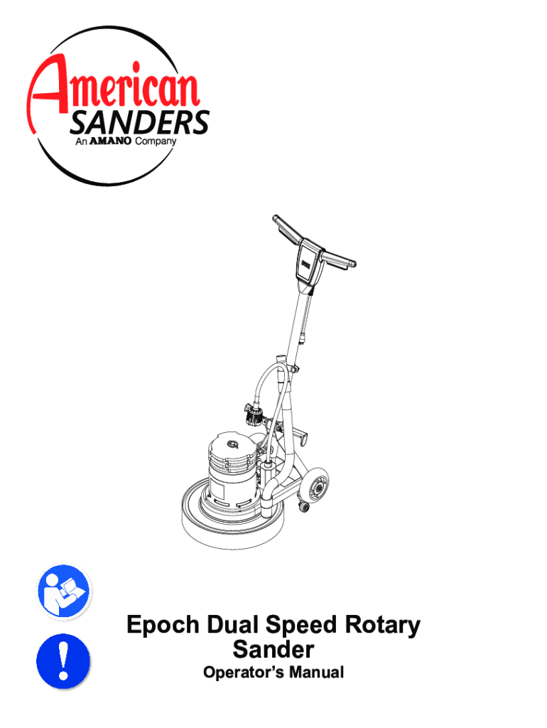 Fillable Online Epoch Dual Speed Rotary Sander Jordan Power Fax Email