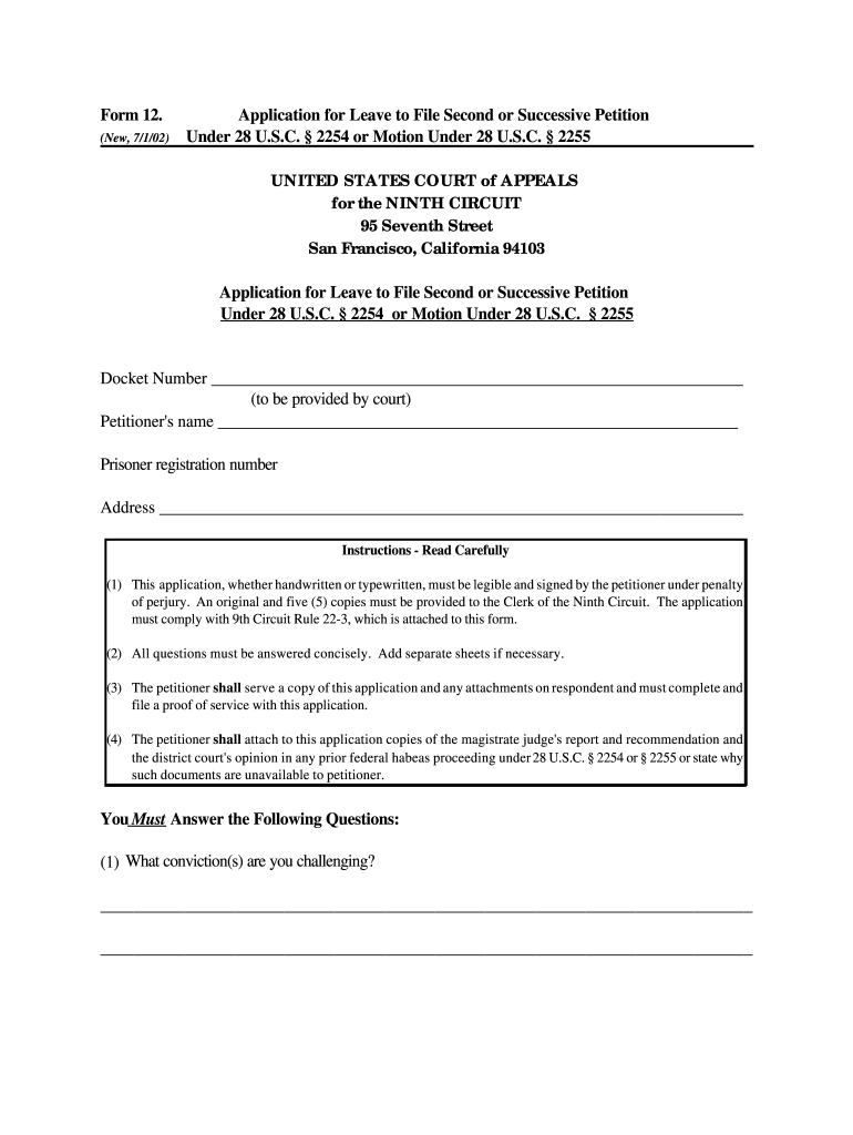 US Court Form 12 2016 Complete Legal Document Online US Legal Forms
