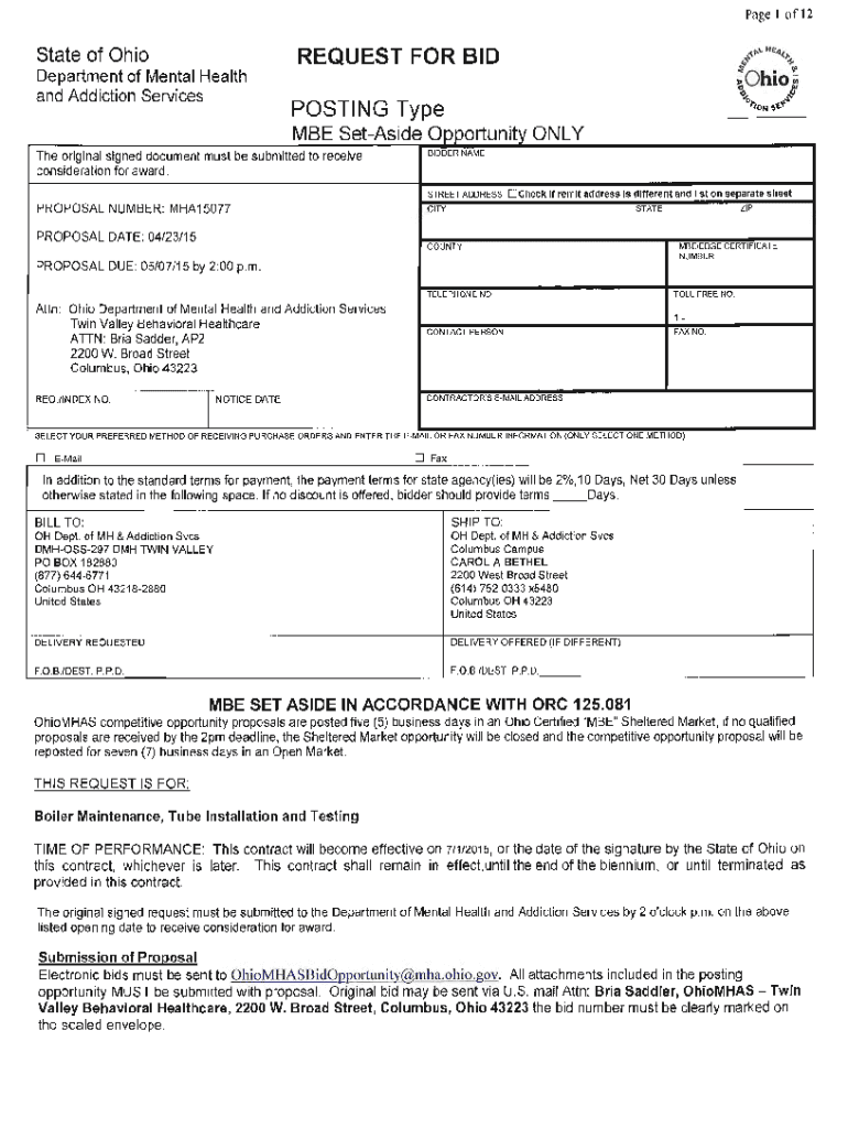 Fillable Online procure ohio Drug Use Prevention Education Resource