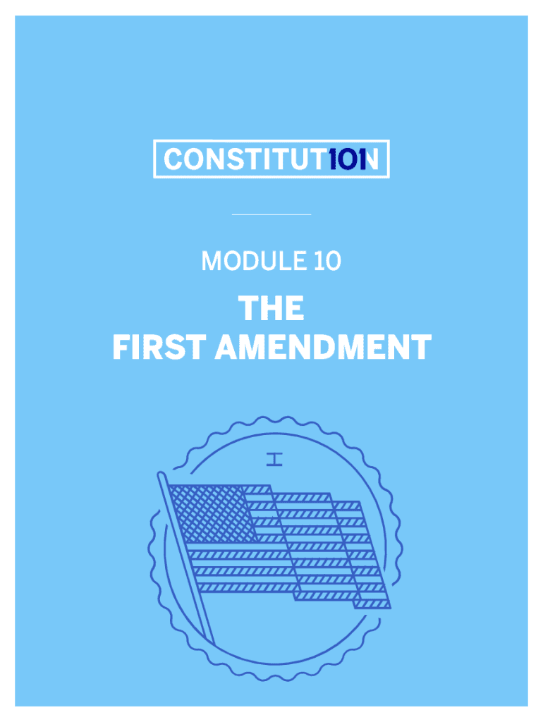 Fillable Online Religion and the First Amendment Lesson Plan Fax Email