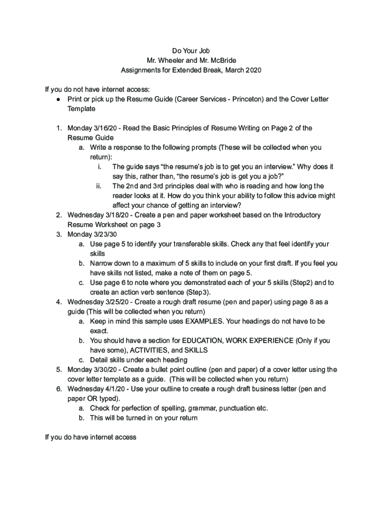 Fillable Online DO YOUR JOB! Barberton's Top 10 Employability Skills