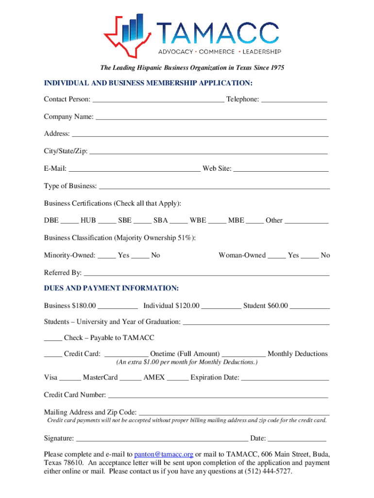 Fillable Online Stonewall Chamber of Commerce Membership Form Fax Email