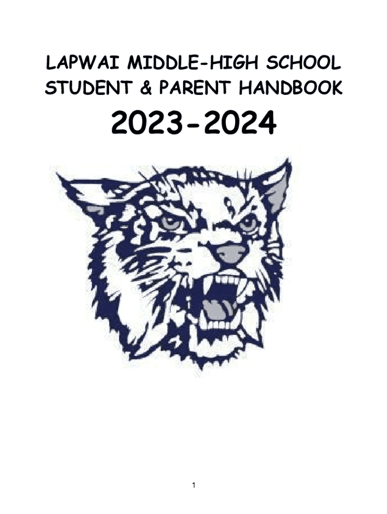 Fillable Online LAPWAI MIDDLEHIGH SCHOOL STUDENT & PARENT Fax
