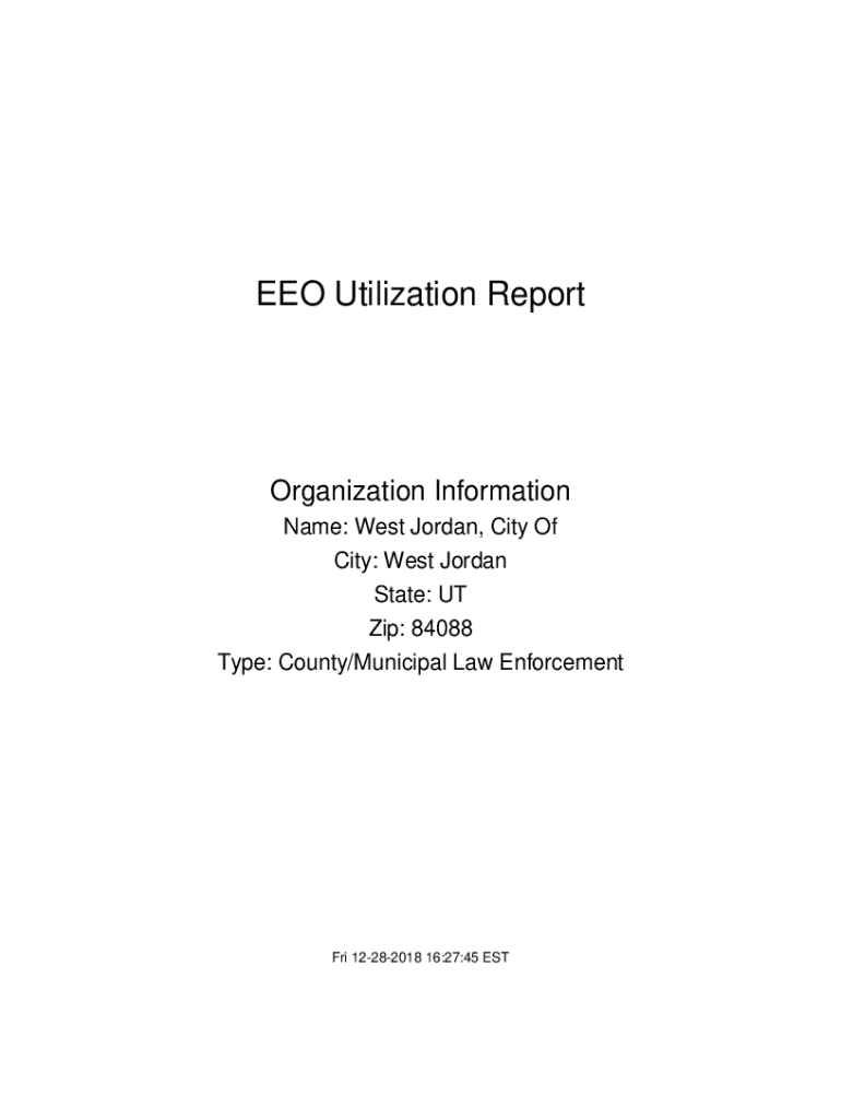 Fillable Online West Jordan Police Department Police Utah.gov Fax