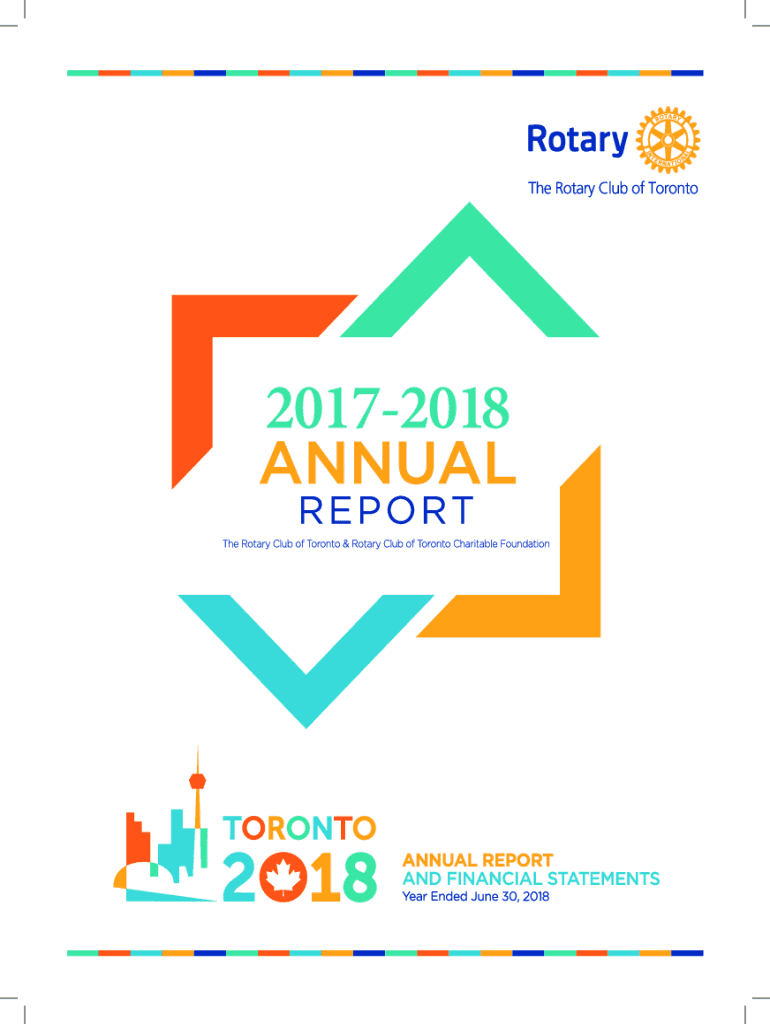 Fillable Online The Rotary Club of Toronto Charitable Foundation Fax