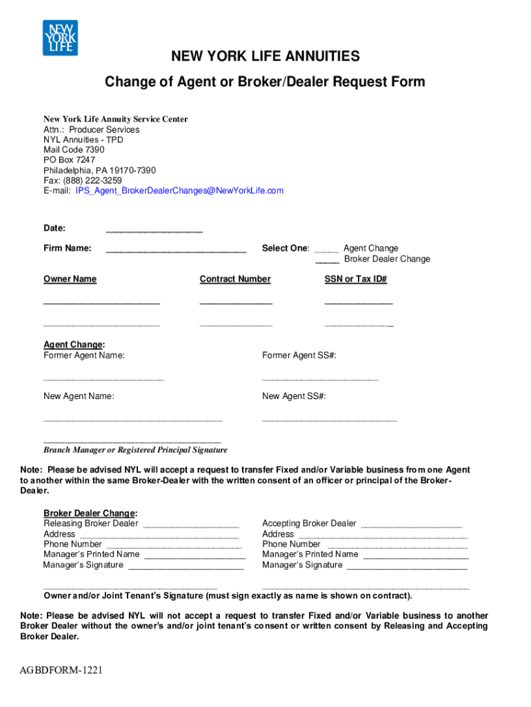 Fillable Online Annuity Service Form.pdf Fax Email Print pdfFiller