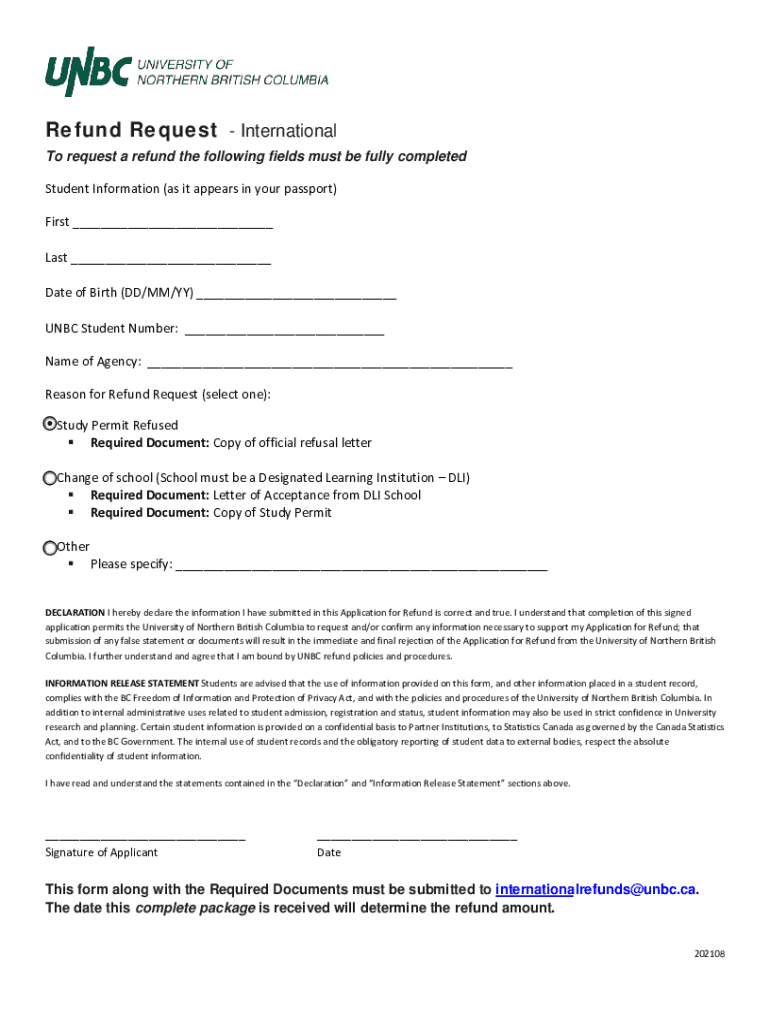 Fillable Online How to Request a Passport Expedited Fee Refund Fax