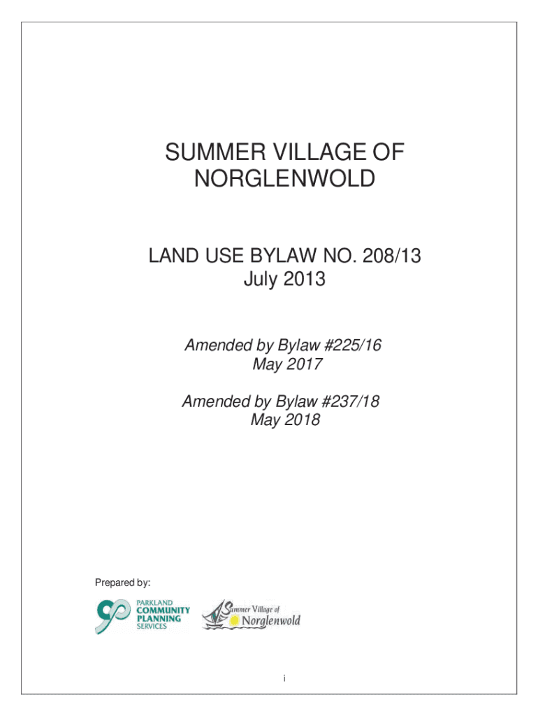 Fillable Online Land Use and Zoning Town of Sylvan Lake Fax Email