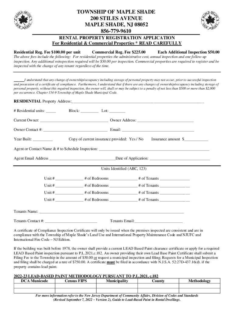 Fillable Online SAMPLERentalPropertySurveyandLetterfor Fax Email Print pdfFiller