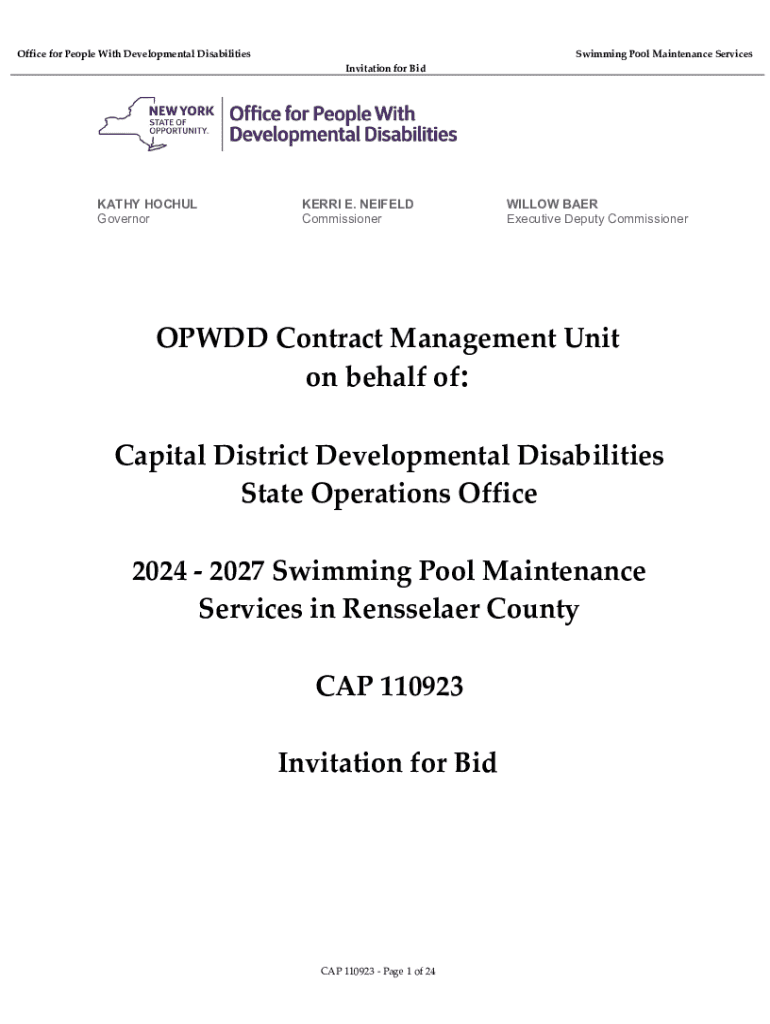 Fillable Online opwdd ny NYS Office for People With Developmental