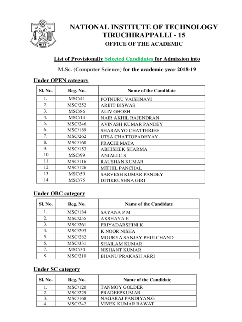 Fillable Online Notice Board Dean of University Instruction Fax Email Print pdfFiller