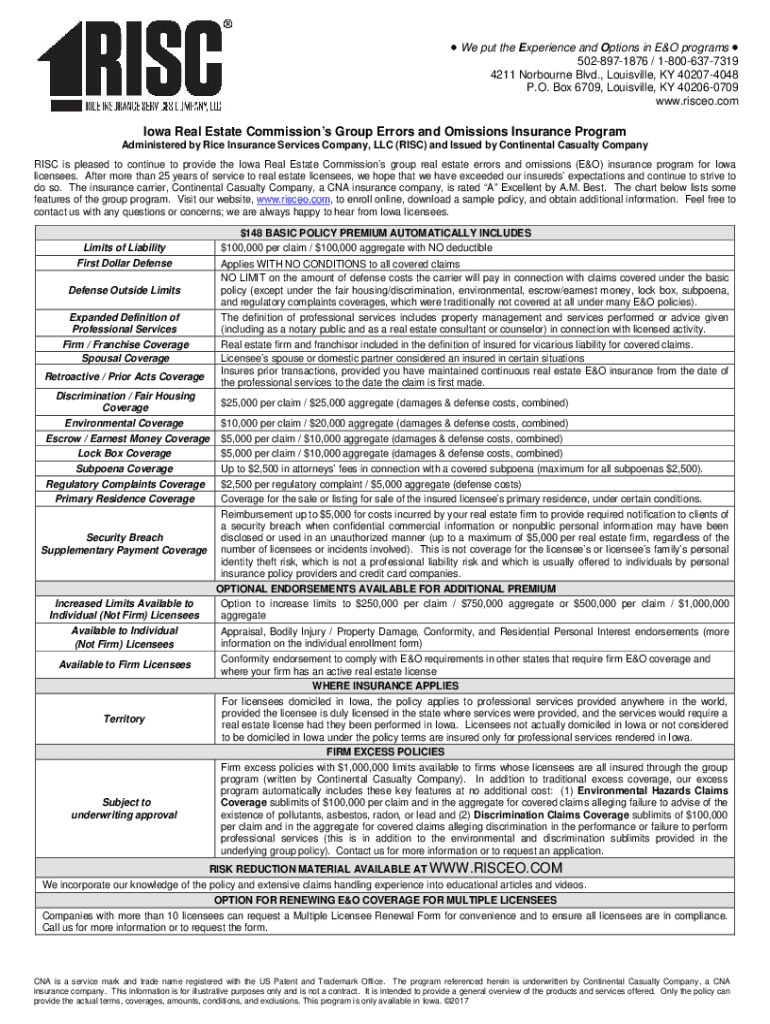 Fillable Online Fillable Online IOWA REAL ESTATE COMMISSION'S (IREC's