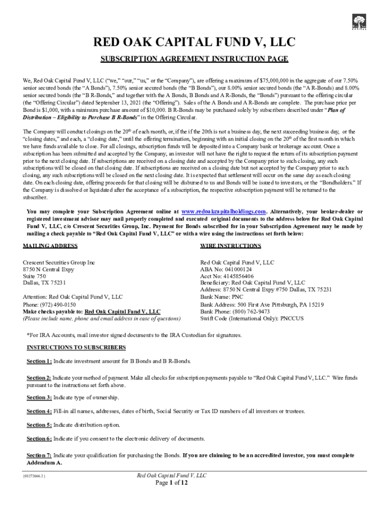 Red Oak Capital Fund at April Brown blog