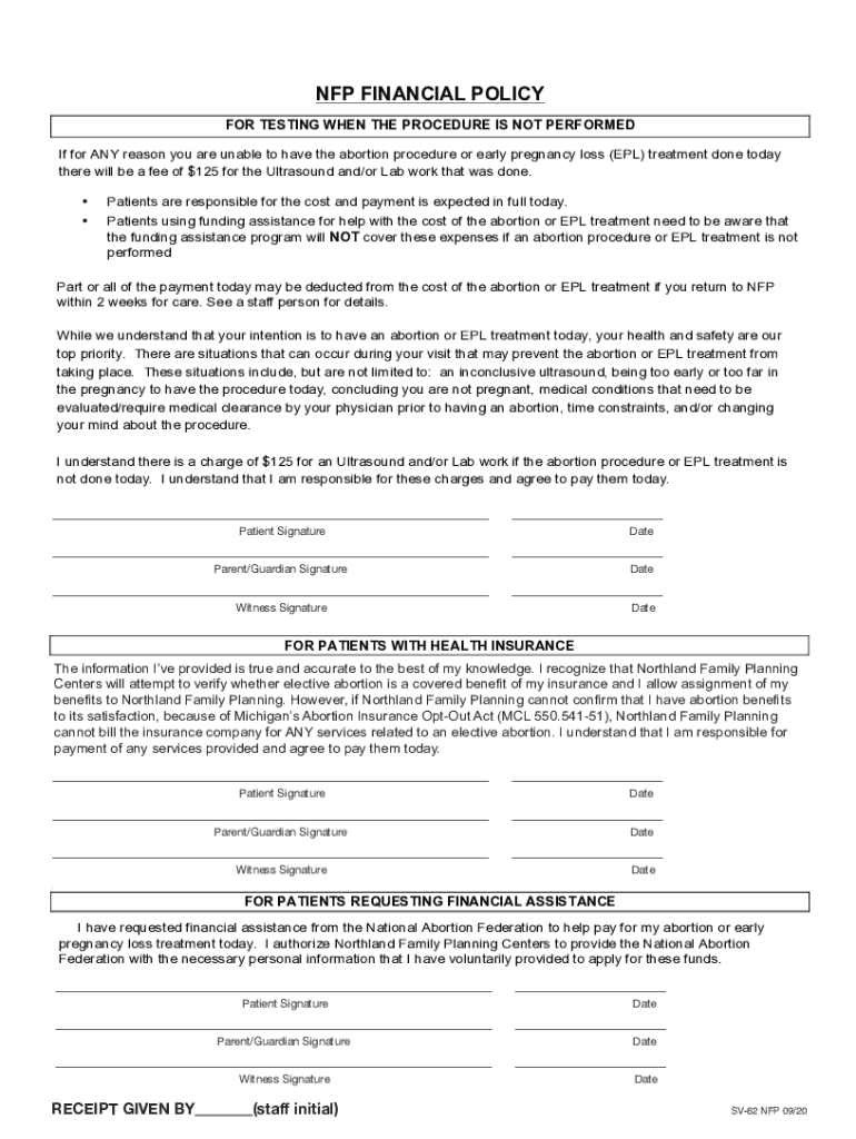 Fillable Online Sample Nonprofit Financial Policies and Procedures