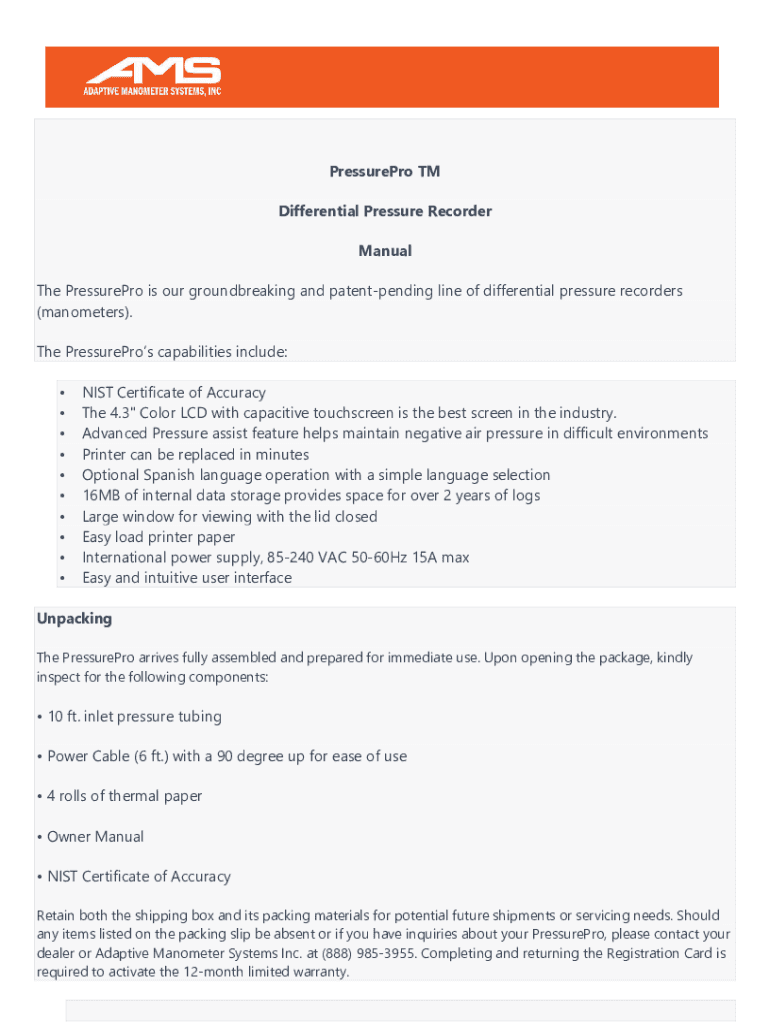 Fillable Online Pressure Gauges with NIST Certificate Fax Email Print