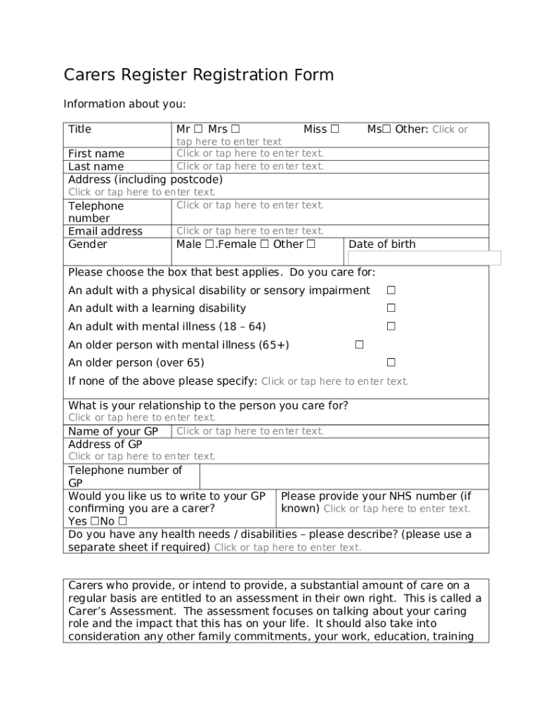 Haringey Council Tax registration Doc Template pdfFiller