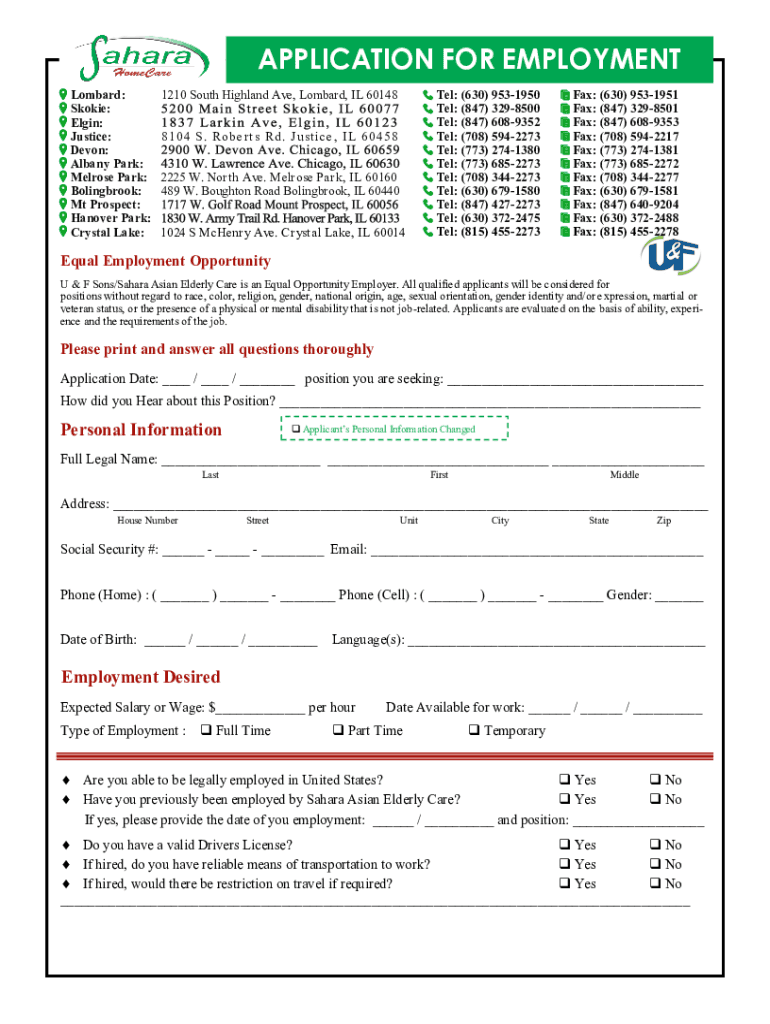 Fillable Online Search our Job Opportunities at WALGREENS Fax Email