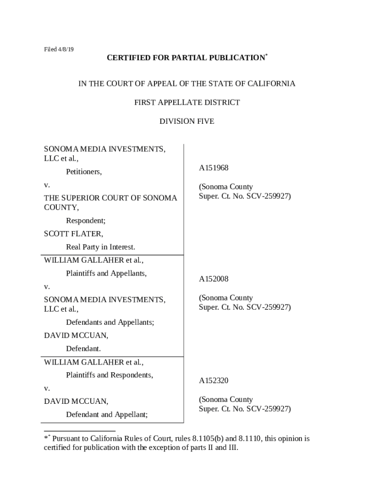 Sunrise Fin., LLC v. Superior Court , 32 Cal.App.5th 114 Doc Template