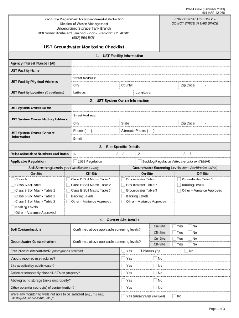 Underground Storage Tank Contacts Flex Fuel Forward eec ky Doc