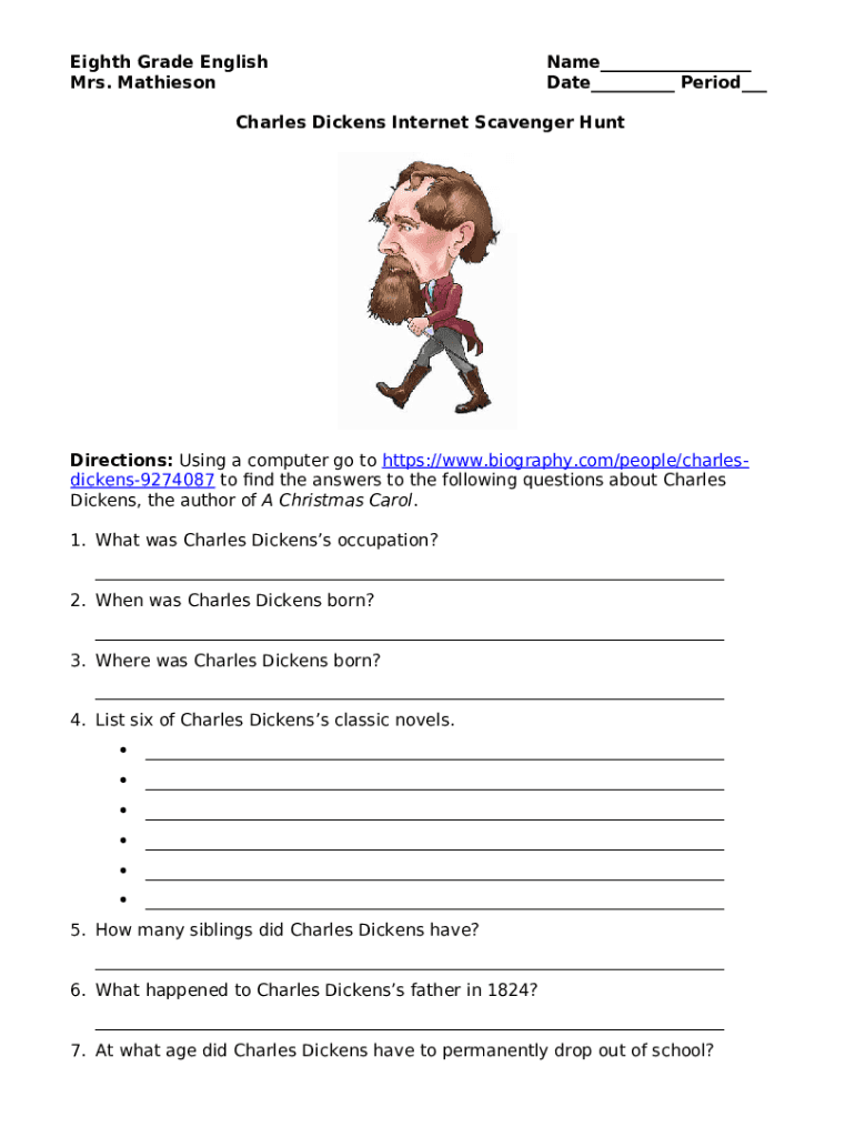 The Secret Relationship That Charles Dickens Tried to Hide Doc Template