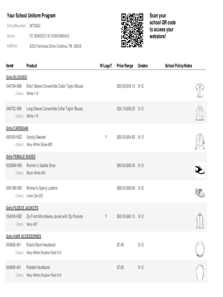 Fillable Online Dennis Uniform Catalog Fax Email Print pdfFiller