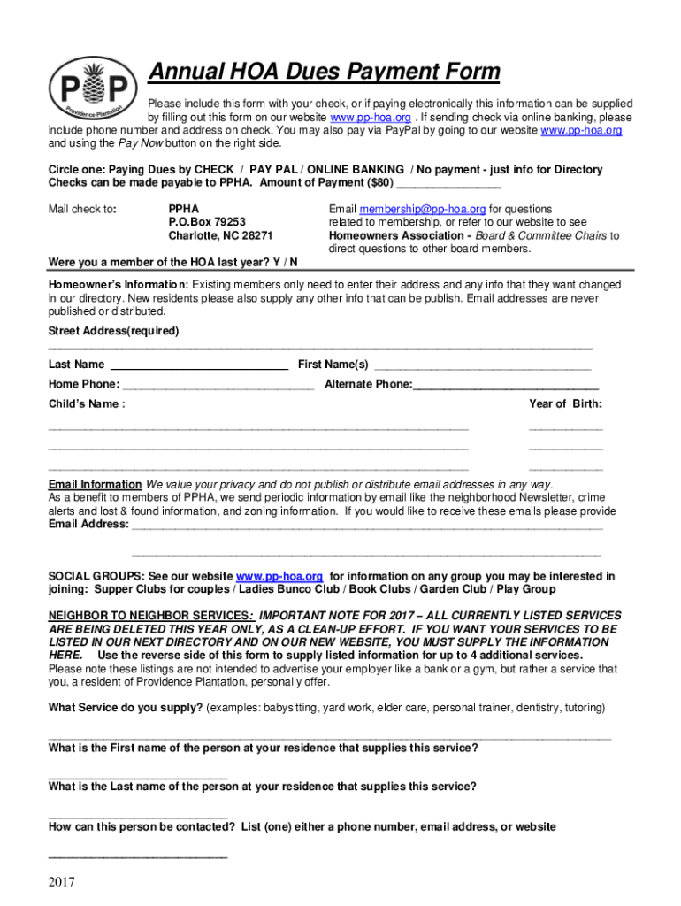 Fillable Online Does the IRS consider HOA fees tax deductible? Can I