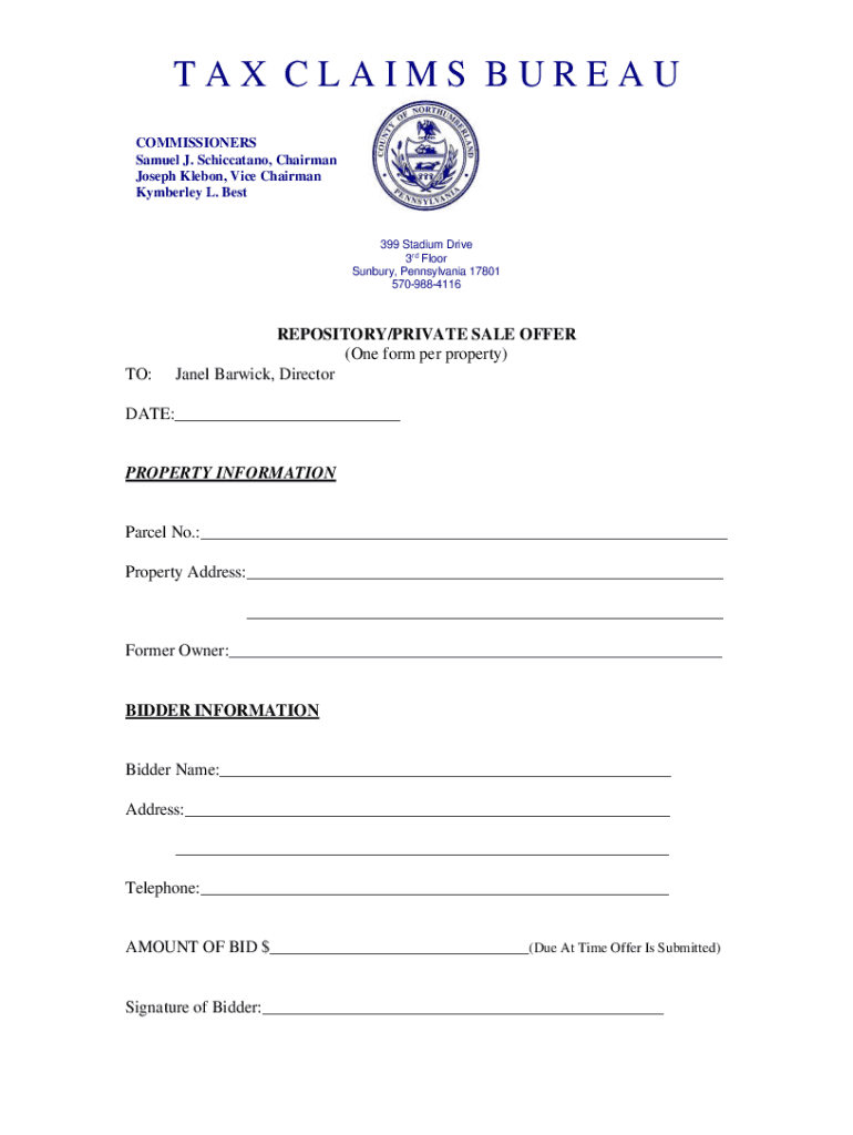 Fillable Online Tax Claims Fax Email Print pdfFiller