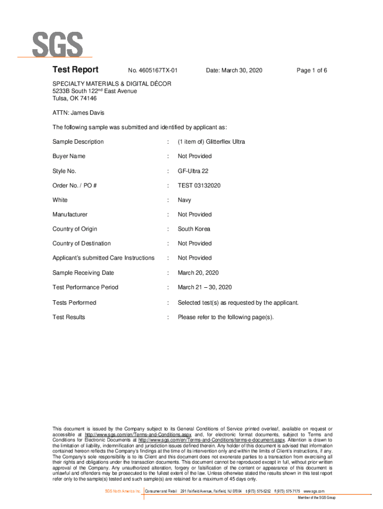 Fillable Online SPECIALTY MATERIALS & DIGITAL DCOR Fax Email Print