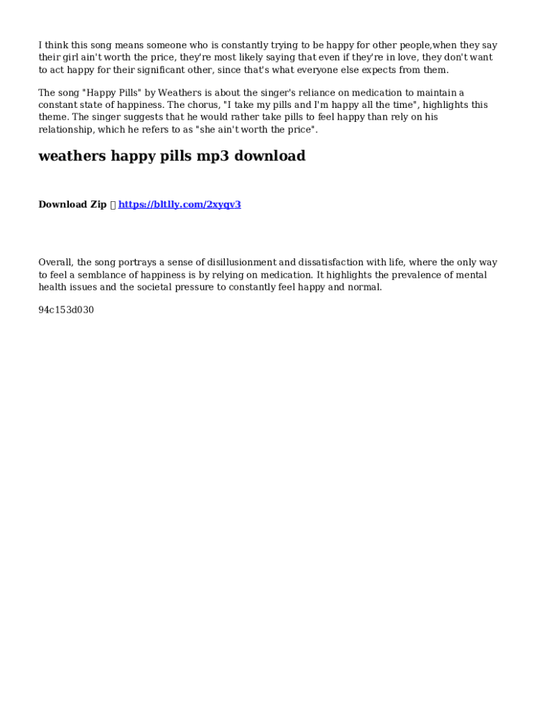 Fillable Online What does it mean if a guy sends you song lyrics? Is it