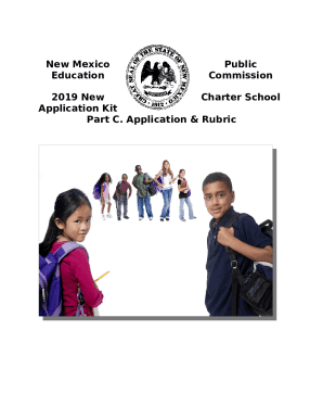 2019 New Charter School Application Kit Doc Template | pdfFiller