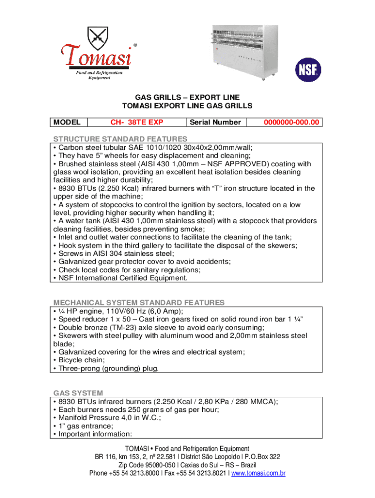 Fillable Online Deciphering Old er Gas Grill Serial Numbers Fax Email Print pdfFiller