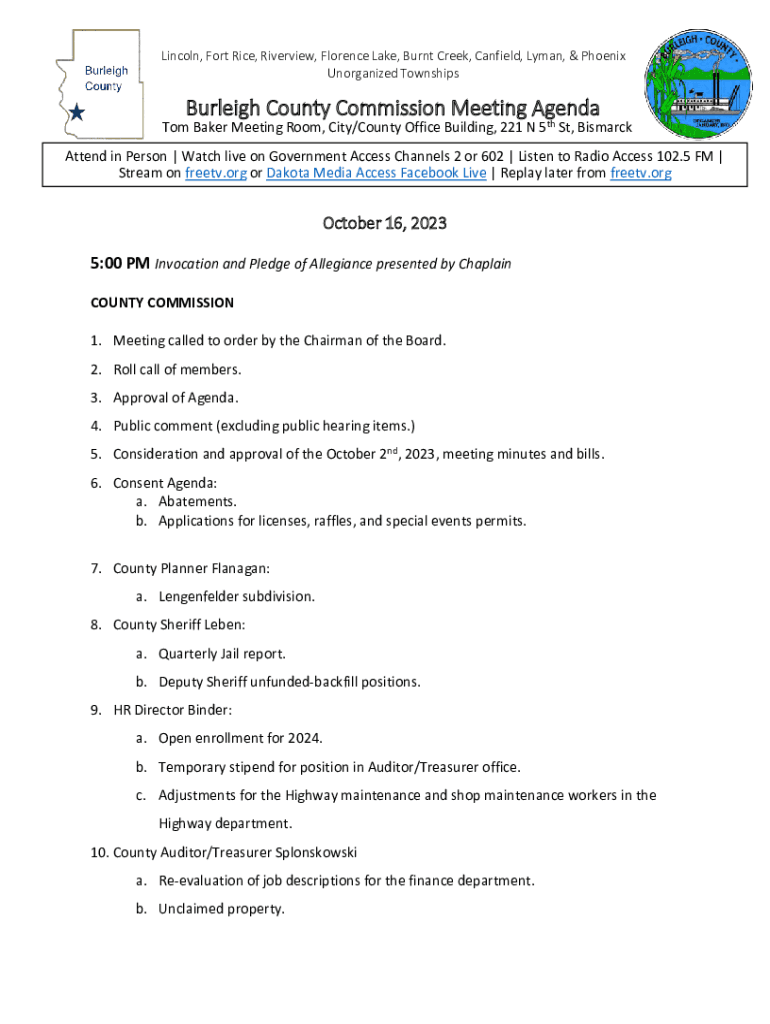 Fillable Online Townships Fax Email Print pdfFiller