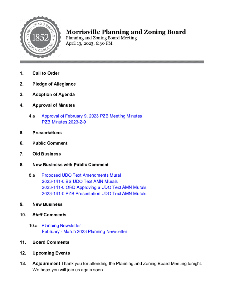 Fillable Online d3n9y02raazwpg cloudfront Morrisville Planning and