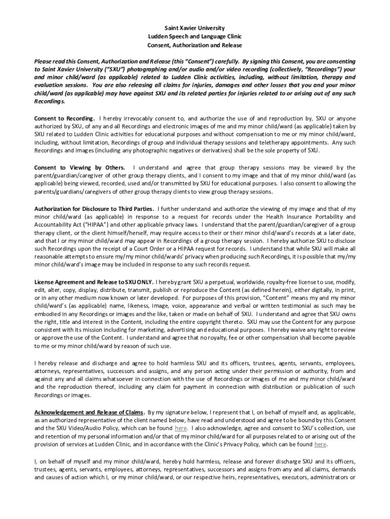Fillable Online audiovideoconsentformluddenclinic. Fax Email