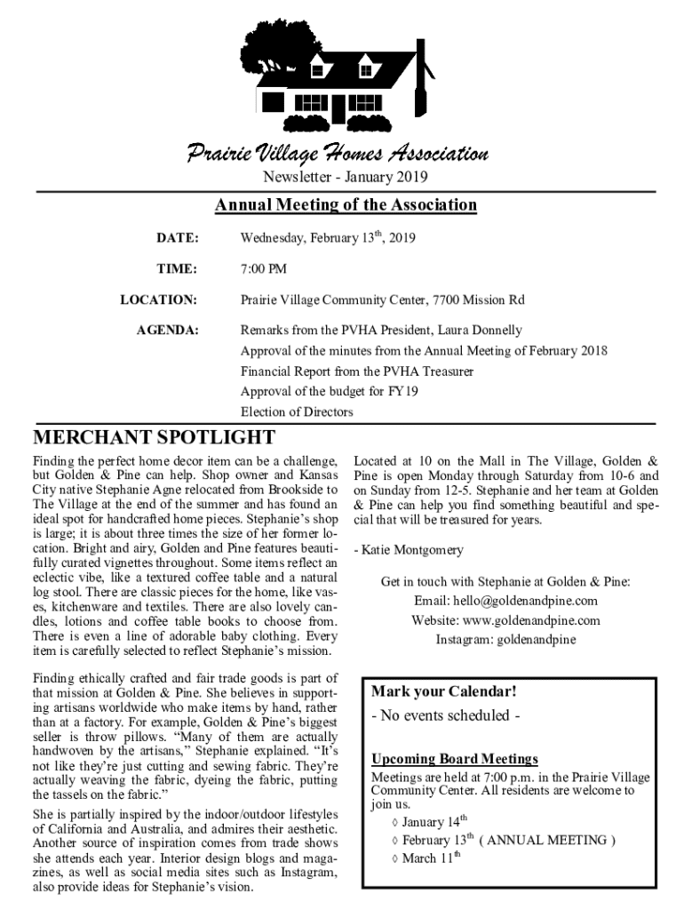 Fillable Online Prairie Village Community Center, 7700 Mission Rd Fax