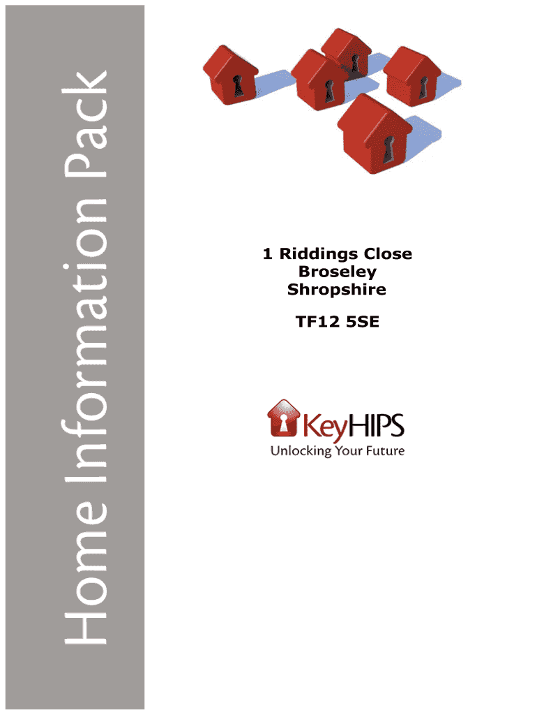 Fillable Online 1 Riddings Close Broseley Shropshire TF12 5SE