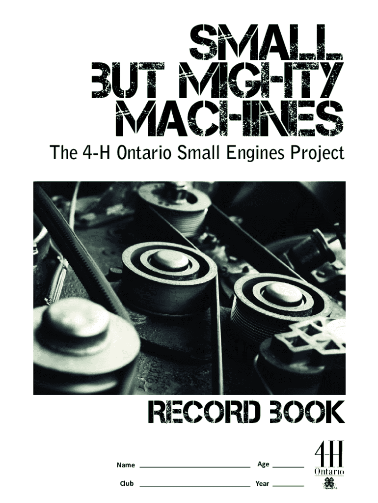 Fillable Online Small but Mighty Machines Fax Email Print pdfFiller