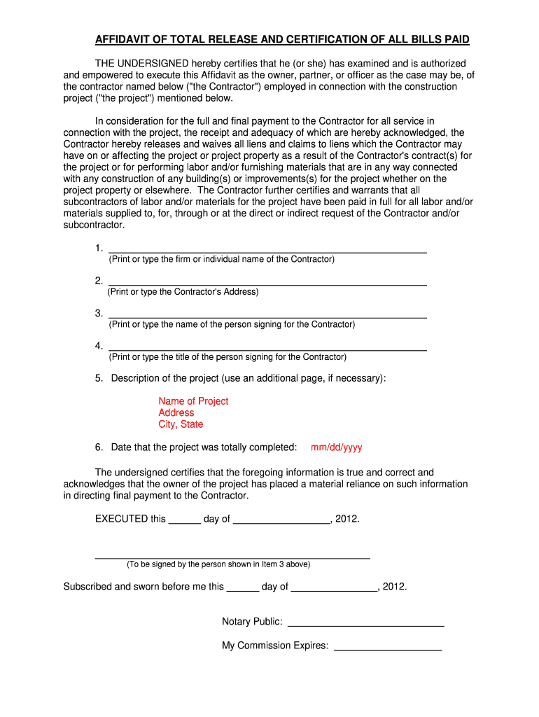 Application For Milestone Payment And Lien Release Fill Online