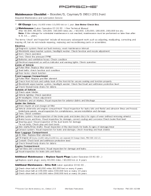 30+ Free Editable Service Checklist Templates in MS Word [DOC] | pdfFiller