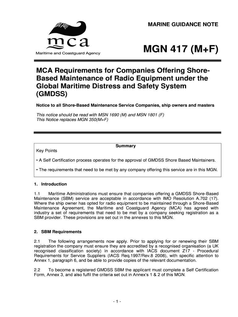Fillable Online M Notice Template MSF 5011 March 2006 Fax Email Print