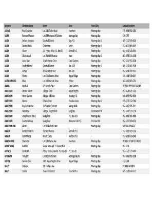Fillable Online ALLEN-SAMUELS Fax Email Print - pdfFiller