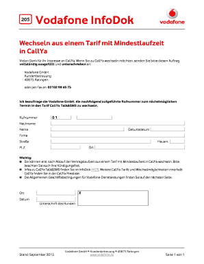 InfoDok 205. Form - Fill and Sign Printable Template Online