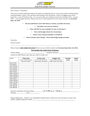 23 Printable subway job application pdf 2016 Forms and Templates