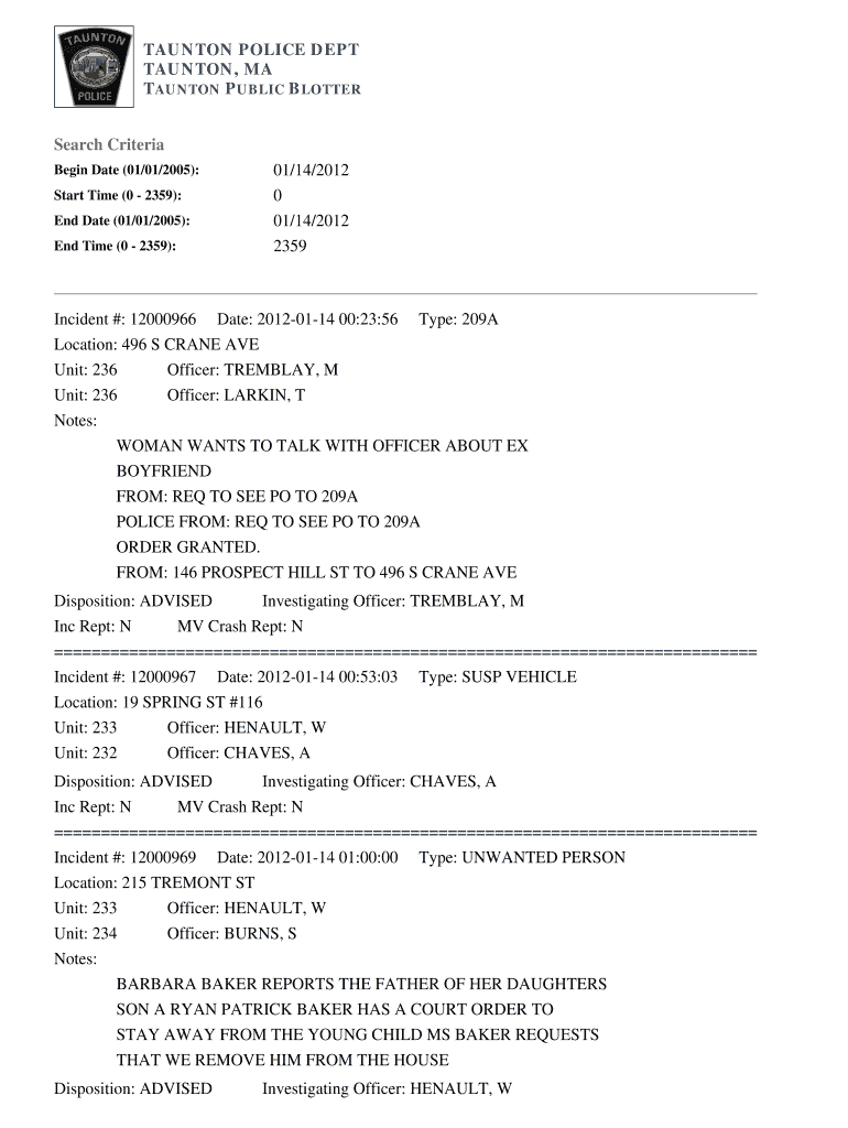 Fillable Online Location 496 S CRANE AVE Fax Email Print pdfFiller